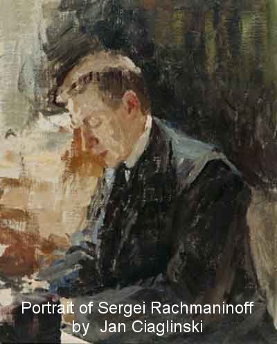 Portrait of Rachmaninoff a %Boulder Piano Lessons